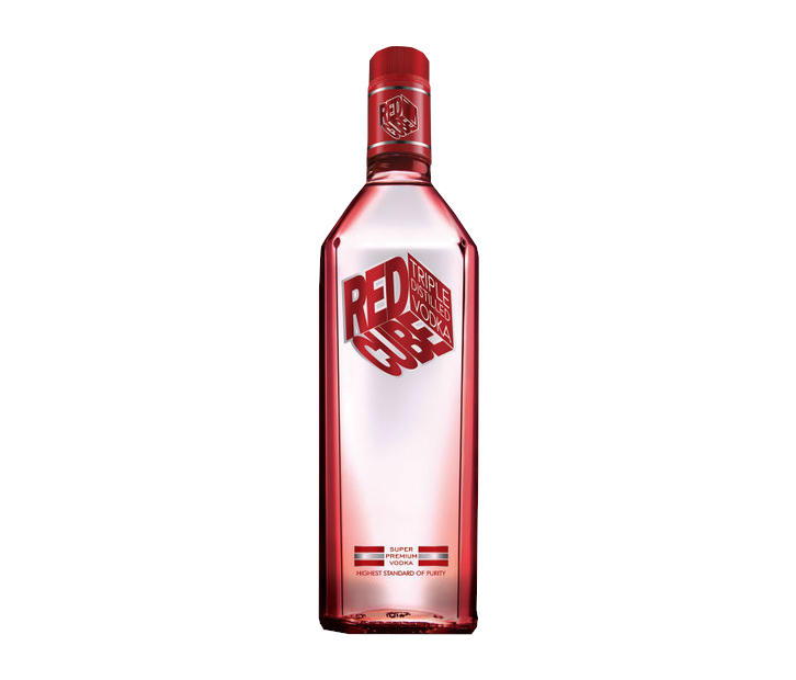 red cube tripl distilled vodka